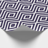 ミッドナイトブルームードダイヤモンドシブロン ラッピングペーパー (角)