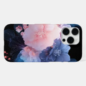ミッドナイトブルーム iPhoneケース (裏面横)
