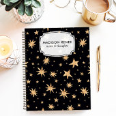 ミッドナイトブルー星空 ノートブック