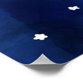 ミッドナイトブルー星空 ポスター (角)