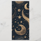 ミッドナイトブルー金ゴールドシレ結婚ンタル メニュー (裏面)