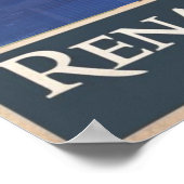 ミッドナイトブルー：デトロイツルネッサンスセンター ポスター (角)