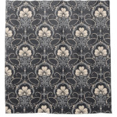 ミッドナイトブロッサム調和 シャワーカーテン (正面)