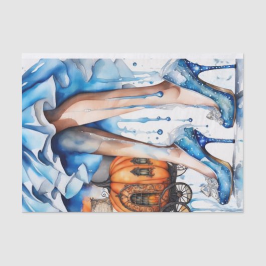 ミッドナイトプリンセスデコページ紙 薄葉紙 (正面)