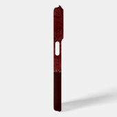 ミッドナイトヘンナロマンス | Red Satiny グランジ Damask Case-Mate iPhoneケース (裏面 / 右)