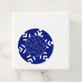 ミッドナイトベビートナカイ紙プレート フェイバータグ (インサイチュ)