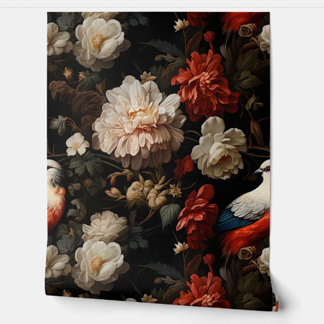 ミッドナイトホリデーエンチャントメントボタニカル 壁紙 (ほどく)