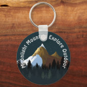 ミッドナイトマウンテンエクスプローラーアウトドアカスタム キーホルダー (正面)