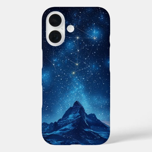 ミッドナイトマウンテンスカイフォンケース Case-Mate iPhoneケース (裏面)