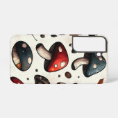 ミッドナイトマッシュルーム – コテージコーレフォレストフォンケース SAMSUNG GALAXYケース (裏面横)