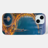 "ミッドナイトマリーナ:プレミアムiPhone 15ケース" Case-Mate iPhoneケース (裏面 (横))