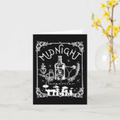 ミッドナイトマルガリタスプラクティヴ魔法ティハロウィーン カード (黄色い花)