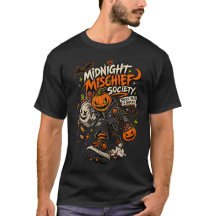 ミッドナイトミスキーフソサエティ ハロウィンパンクパンプキンT