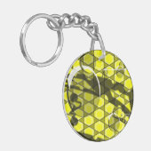 ミッドナイトミツバチ2.0 キーホルダー (正面左)