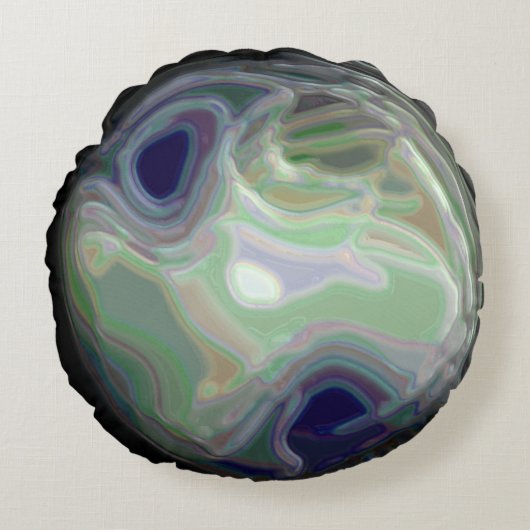 ミッドナイトムーンニュー銀河系ラウンドピロー ラウンドクッション (正面)