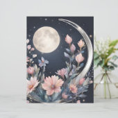 ミッドナイトムーンフローラスクラップブックジャンクジャーナル (スタンド正面)