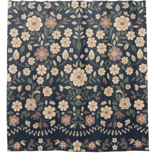 ミッドナイトメドウズ シャワーカーテン (正面)