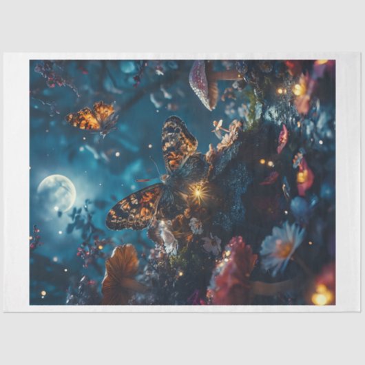 ミッドナイトモスキノコ 薄葉紙 (正面)