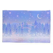 ミッドナイトユニコーンプリンセス凍っていレイクスウィートドリームズ 枕カバー (裏面)