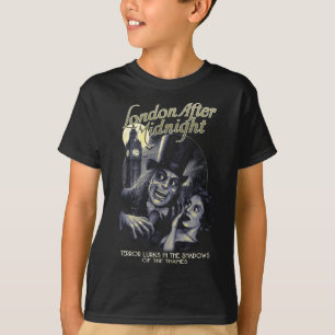 ミッドナイトユースのホラーシャツの後のロンドン Tシャツ