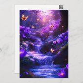 ミッドナイトラベンダーカスケード シーズンカード (正面/裏面)