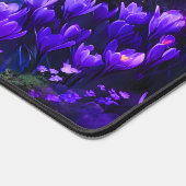 ミッドナイトラベンダーカスケード デスクマット (コーナー)