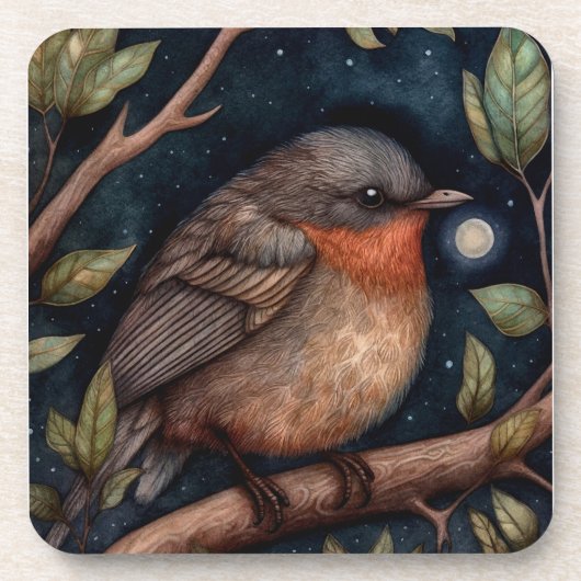 ミッドナイトロビン懸命プラスチックコースター コースター (正面)