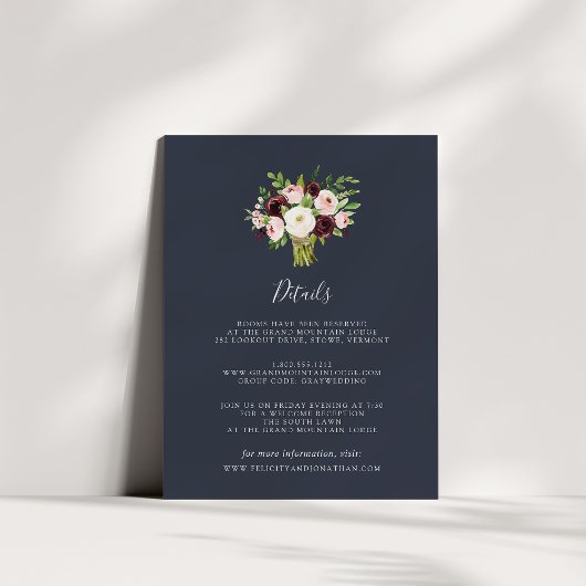 ミッドナイトロマンスゲスト情報カード エンクロージャーカード