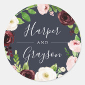 ミッドナイトロマンス結婚リース ラウンドシール (正面)