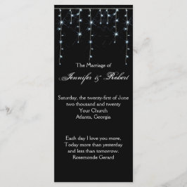 ミッドナイトヴィネヤード結婚式 プログラム