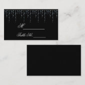 ミッドナイトヴィネヤ結婚ード座席表 プレイスカード (正面/裏面)