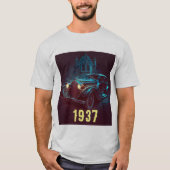 ミッドナイトヴィンテージカー1937 Tシャツ (正面)