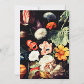 ミッドナイト庭園の結婚式招待状 招待状 (裏面)