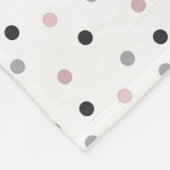 ミッドナイト散水： フリースブランケット (角)