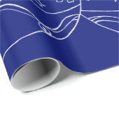 ミッドナイト澄ん-ベビートナカイ ラッピングペーパー (ロールコーナー)