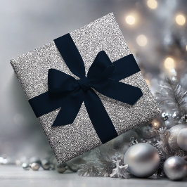 ミッドナイト無地のブルー1.5インチ サテンリボン