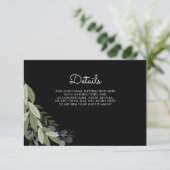 ミッドナイト結婚のSprigs詳細カード エンクロージャーカード (スタンド正面)