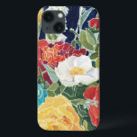 ミッドナイト花模様I iPhone 13ケース<br><div class="desc">フローラ</div>