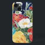 ミッドナイト花模様I iPhone 13ケース<br><div class="desc">フローラ</div>