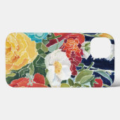 ミッドナイト花模様I Case-Mate iPhoneケース (裏面 (横))