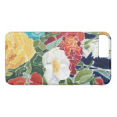 ミッドナイト花模様I Case-Mate iPhoneケース (裏面(横))