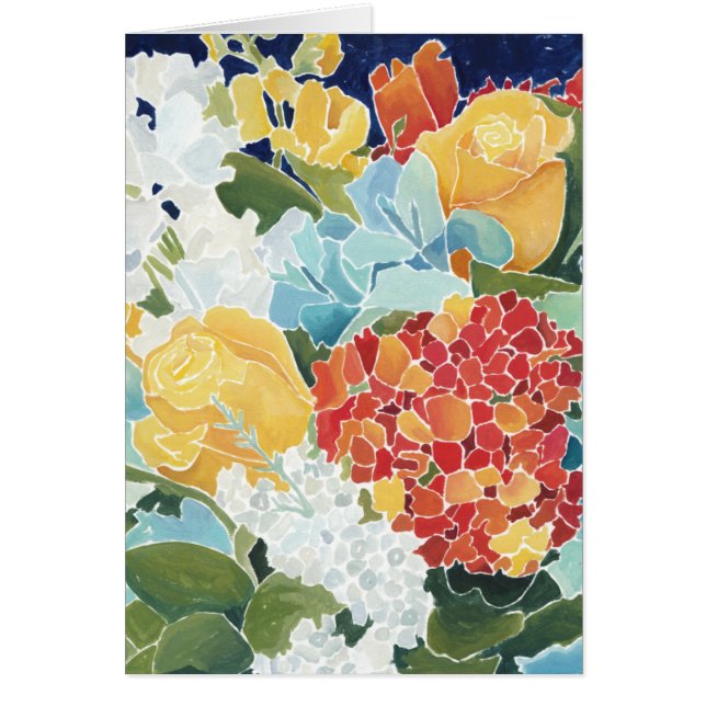 ミッドナイト花模様II (正面)