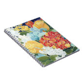 ミッドナイト花模様II ノートブック (右側)