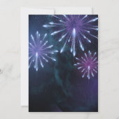 ミッドナイト花火星空の大晦日パーティー 招待状 (裏面)