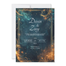 ミッドナイト金ゴールドシナ結婚ルエレガンス