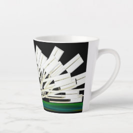 ミッドナイト鍵アクセント枕 カフェラテマグ