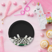 ミッドナイト鍵アクセント枕 ペーパープレート (パーティー)