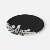 ミッドナイト鍵アクセント枕 ペーパープレート (アングル)