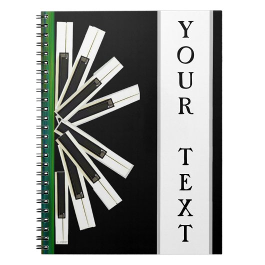 ミッドナイト鍵 ノートブック (正面)