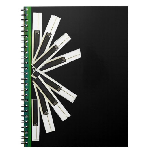 ミッドナイト鍵 ノートブック (正面)